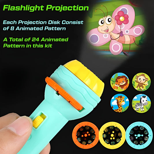 Slide Flashlight Torch Education Learning | Kids Toy
