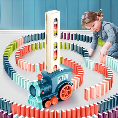 Train Toy Domino Set for Kids | BPA-Free Plastic with Sound Effects