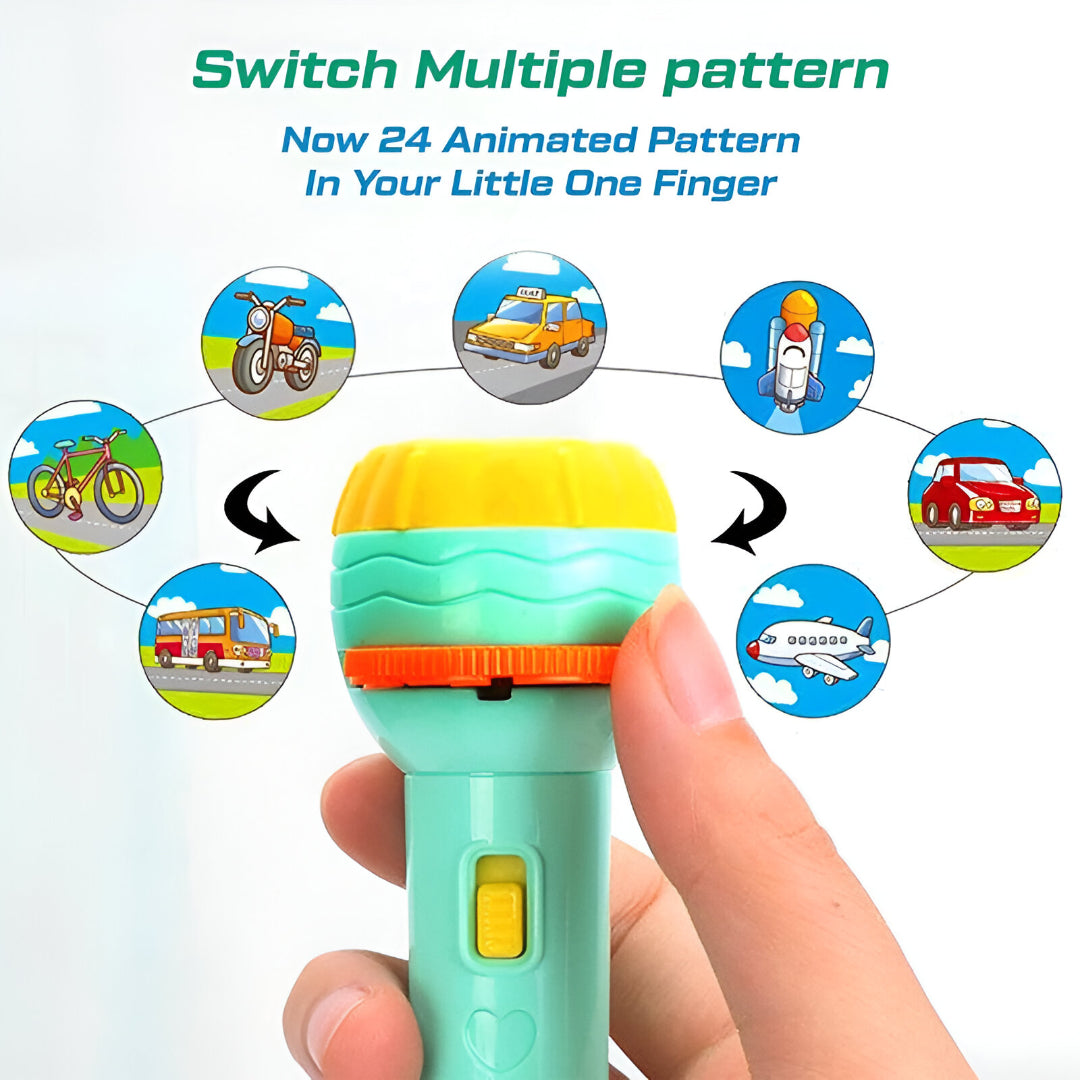 Slide Flashlight Torch Education Learning | Kids Toy