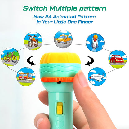 Slide Flashlight Torch Education Learning | Kids Toy