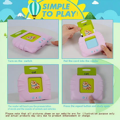 Talking Flash Cards for Early Educational Learning Toy